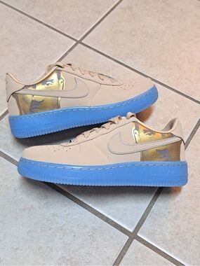 Kobe Bryant x Nike Air Force 1 Low 'Linen' - Big Kids Size 5.5Y / Wmns sz 7